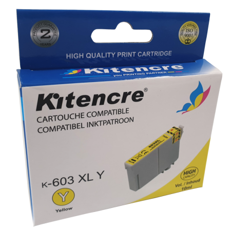 Cartouche d'encre Epson 603XL  Jaune
