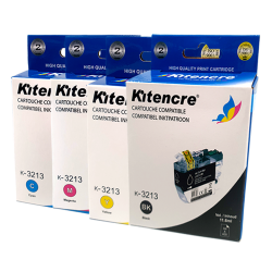 Lot 4 Cartouches LC-3219XL K / C / M / Y