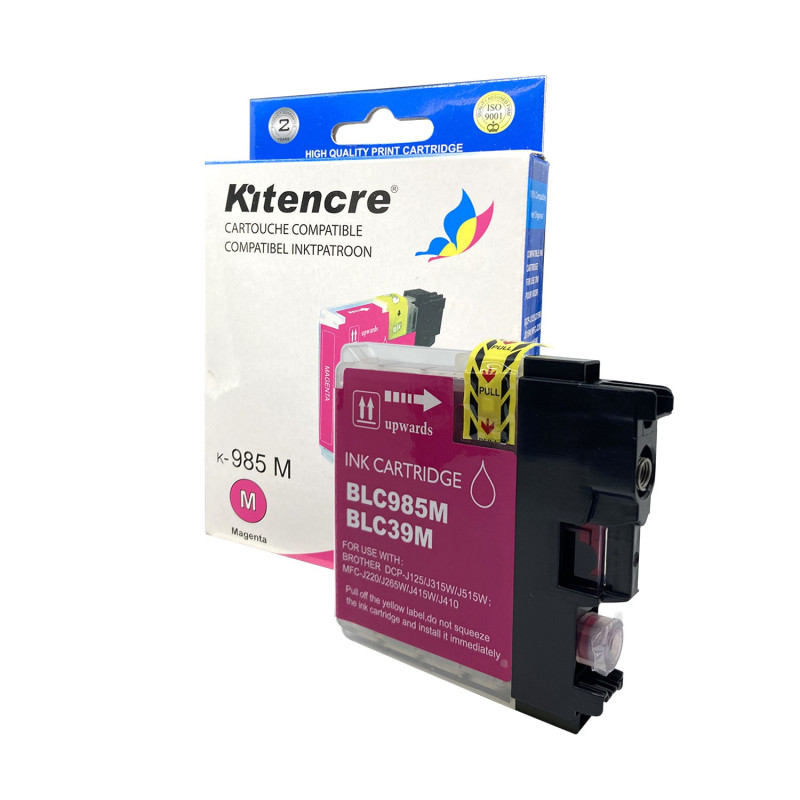 Cartouche d'encre LC985M Magenta