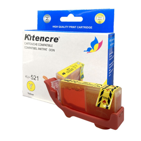 Cartouche d'encre CLI521 Jaune