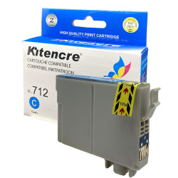Cartouche d'encre T0712 HC Cyan ( High Capacity )