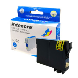 Cartouche d'encre T0802 HC Cyan ( High Capacity )