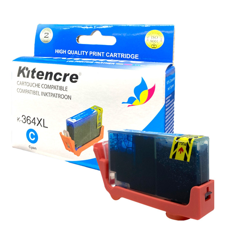 Cartouche d'encre N°364 XL  Cyan
