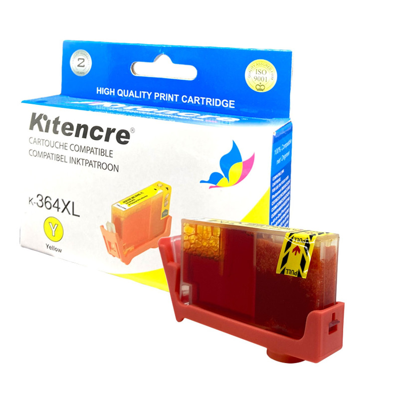 Cartouche d'encre N°364 XL Jaune