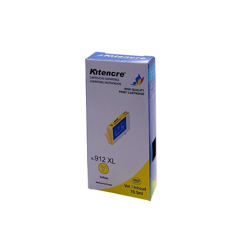 Cartouche d'encre HP 912XL Jaune