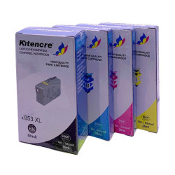 Lot 4 Cartouches N° 953 XL Noir+Cyan+Magenta+Jaune
