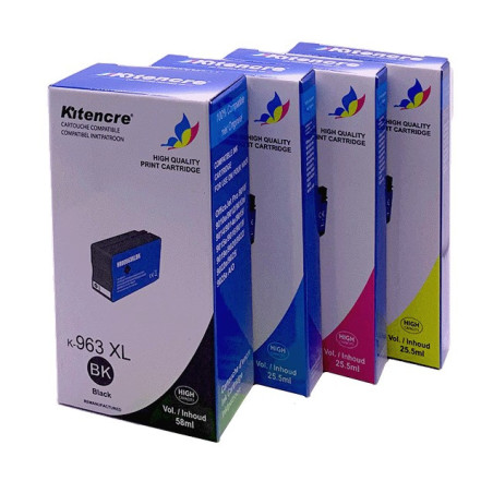 Lot 4 Cartouches N° 953 XL Noir+Cyan+Magenta+Jaune