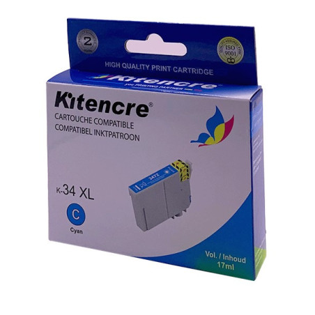 Cartouche d'encre 34XL Cyan