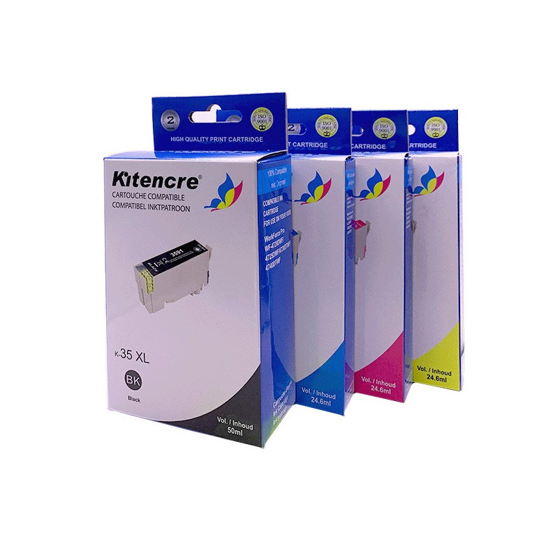 Pack 4 Cartouches - 34 XL