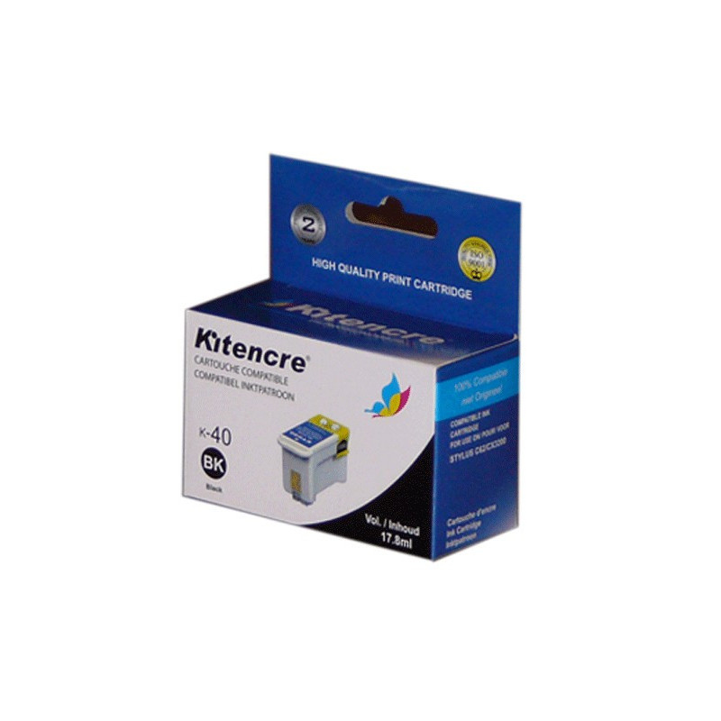 Cartouche d'encre Noire T040