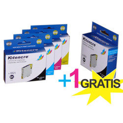 Lot 4 Cartouches +1 GRATUITE - T0556