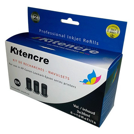 Kit Encre Noir - 3 x 30 ml