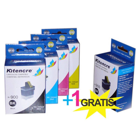 Cartouches LC-900 - 4+1 GRATIS