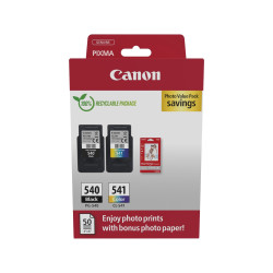 Cartouches Canon PG-540 / CL-541 - Pack Noir & Couleur
