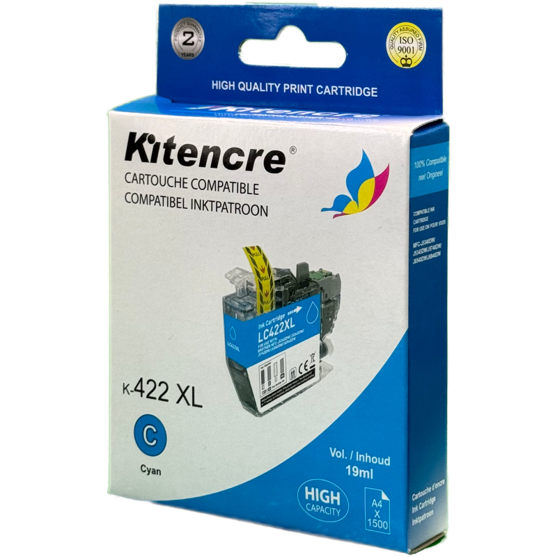 Cartouche d'encre LC-422XL Cyan