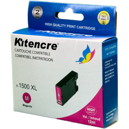 Cartouche d'encre PGI-1500 XL Magenta