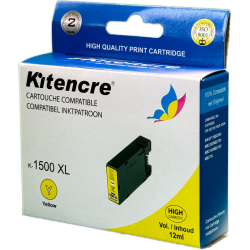 Cartouche d'encre PGI-1500 XL Jaune