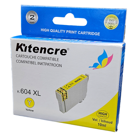 Cartouche d'encre 604XL Jaune