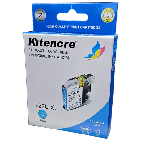Cartouche d'encre LC-22U XL Cyan