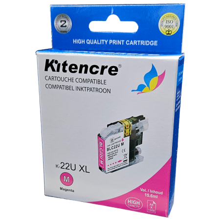 Cartouche d'encre LC-22U XL Magenta