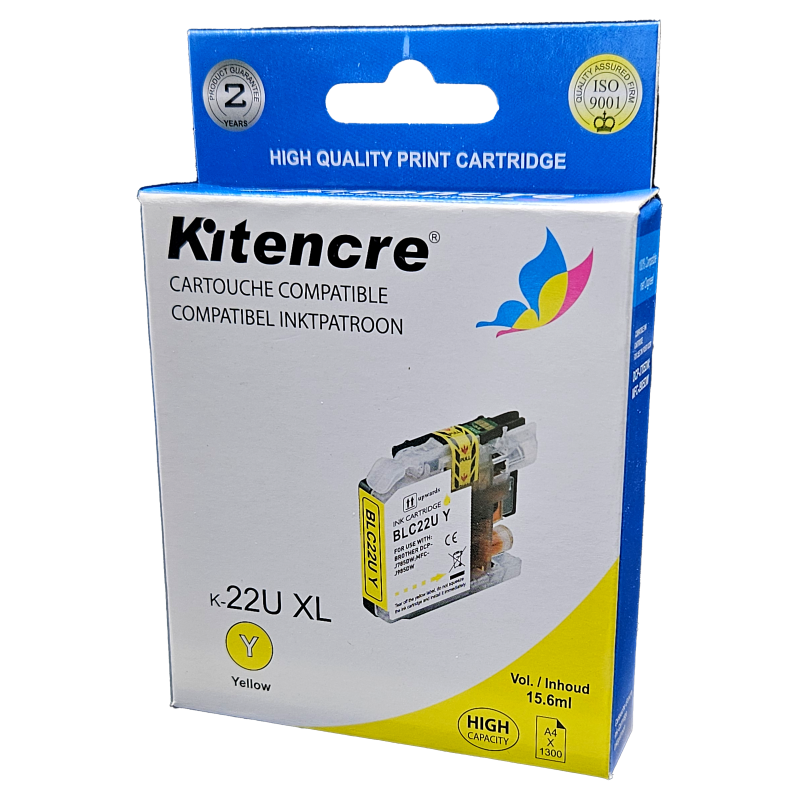 Cartouche d'encre LC-22U XL Jaune