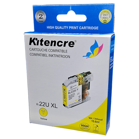 Cartouche d'encre LC-22U XL Jaune
