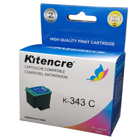Cartouche d'encre n° 343 Couleur HC - Grande Capacité