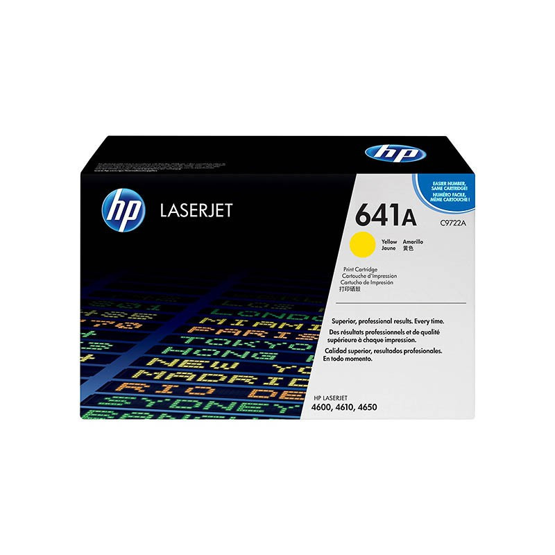 Toner HP C9722A - 641A Jaune