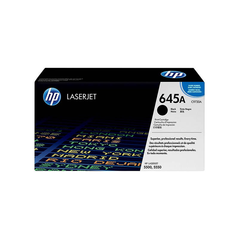 Toner HP C9730A - 645A Noir