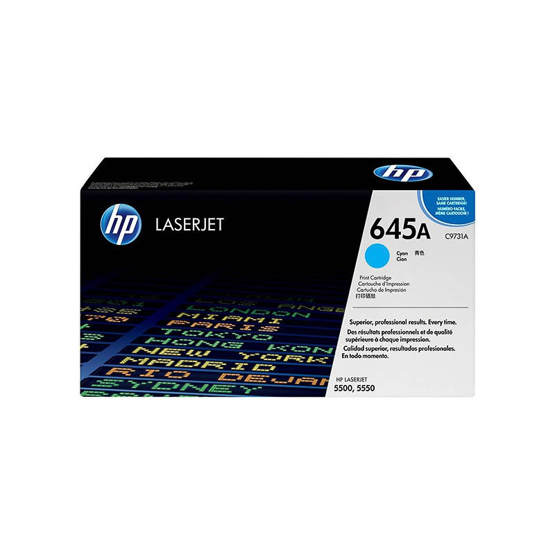 Toner HP C9731A - 645A Cyan