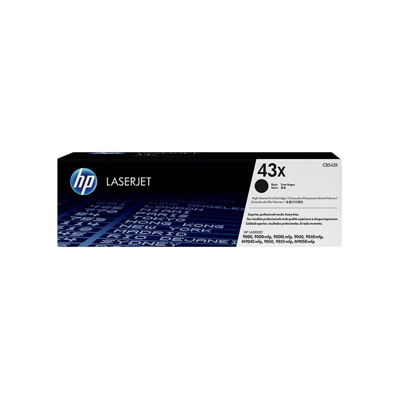 Toner HP C8543X Noir