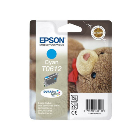 Cartouche d'encre Epson T0612 Cyan