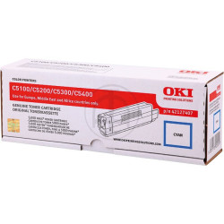 Toner OKI 5100-5200-5300-5400 Cyan High Yield