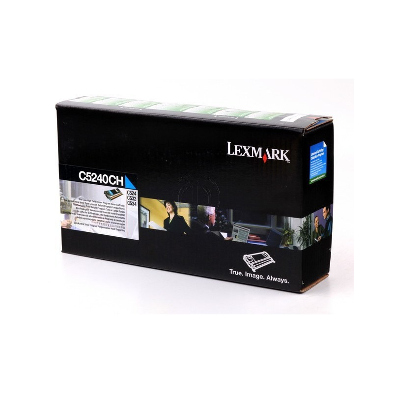 Toner Lexmark C524 Cyan HC