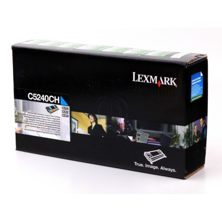 Toner Lexmark C524 Cyan HC