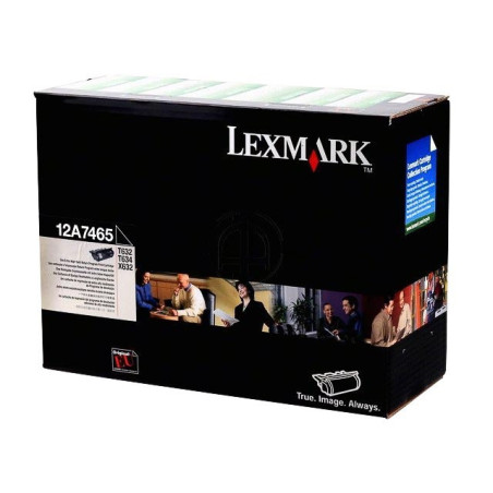Toner Lexmark 12A7465 Noir