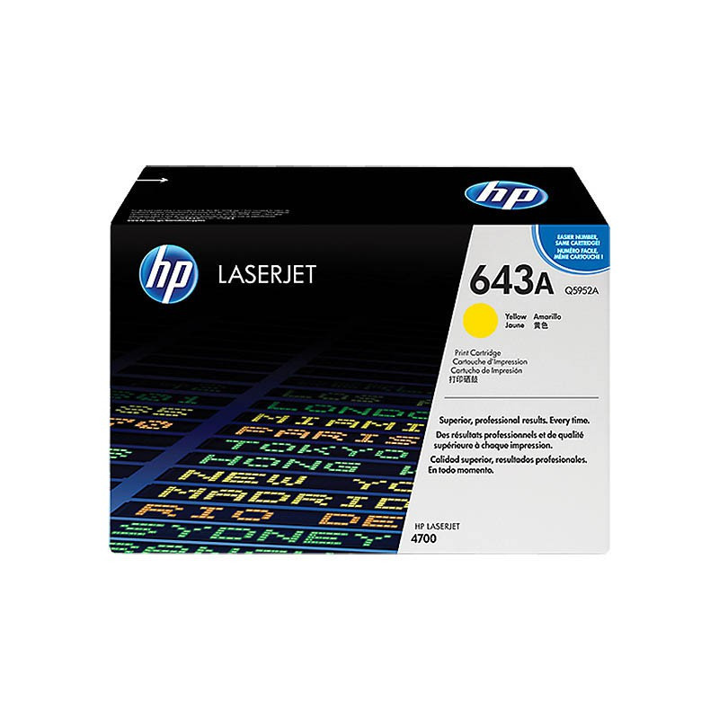 Toner HP Q5952A - 643A Jaune