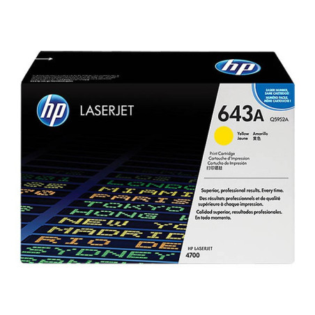 Toner HP Q5952A - 643A Jaune