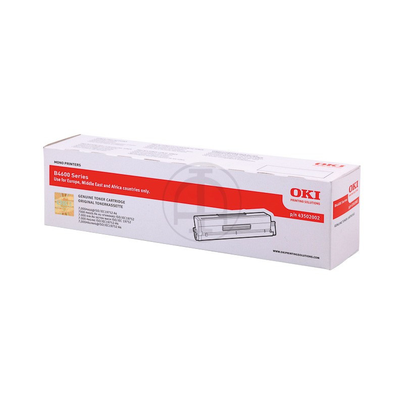 Toner Oki B4400/B4600 Noir HC