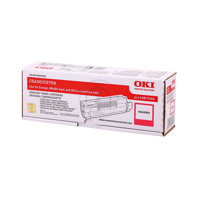 Toner OKI C5650/C5750 Magenta