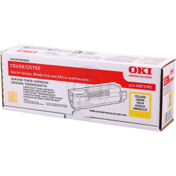 Toner OKI C5650/C5750 Jaune