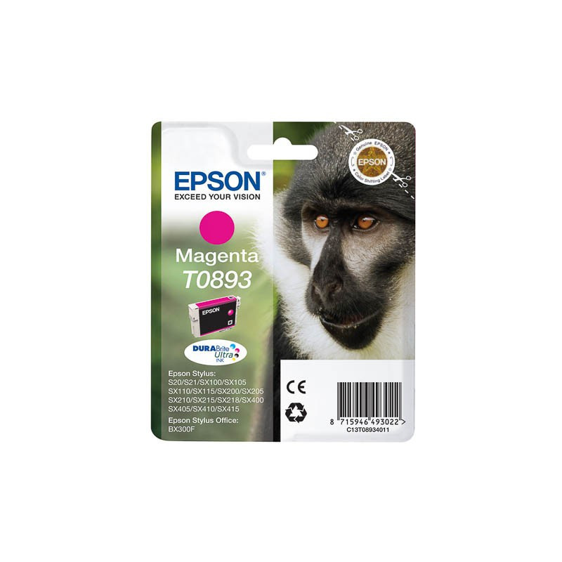 Cartouche d'encre Epson T0893 Magenta