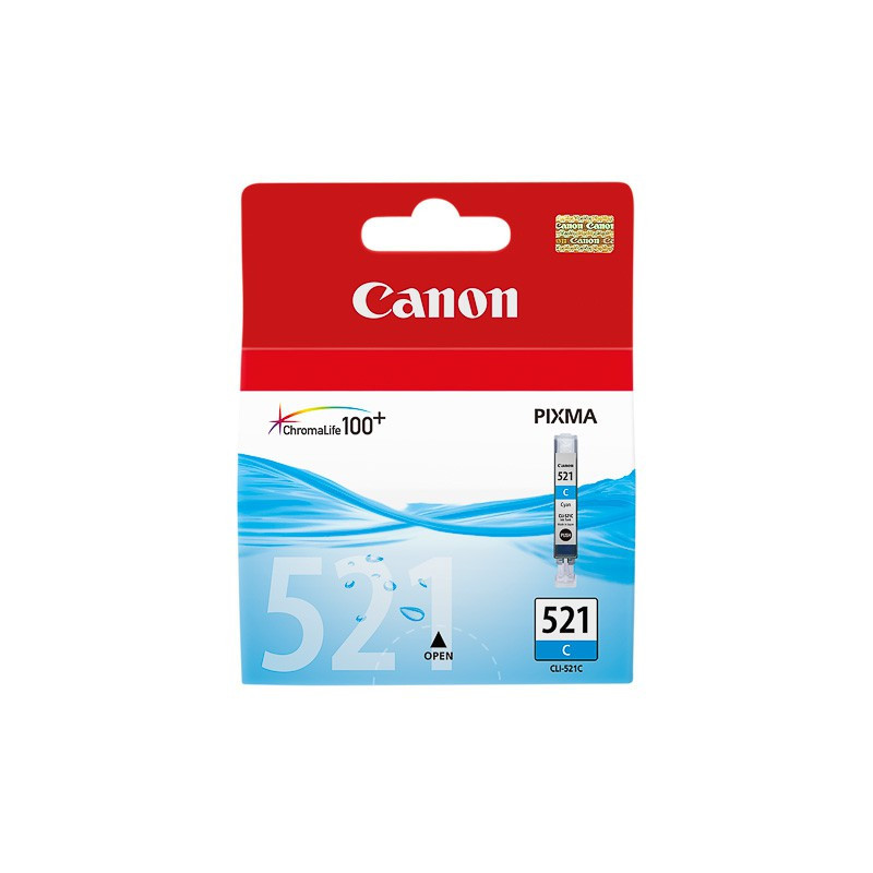 Cartouche d'encre Canon CLI521 Cyan