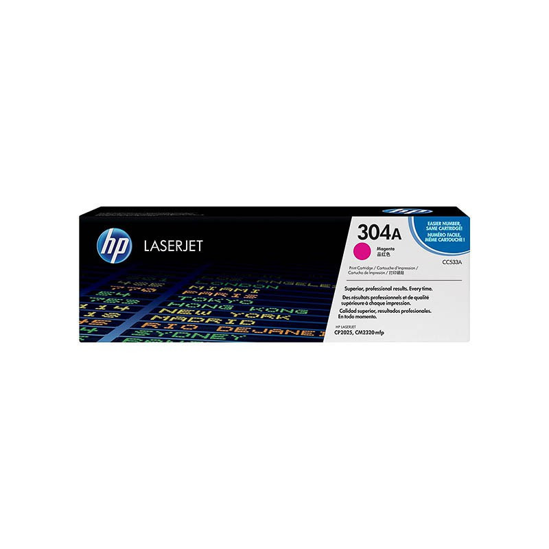 Toner HP CC533A - 304A Magenta