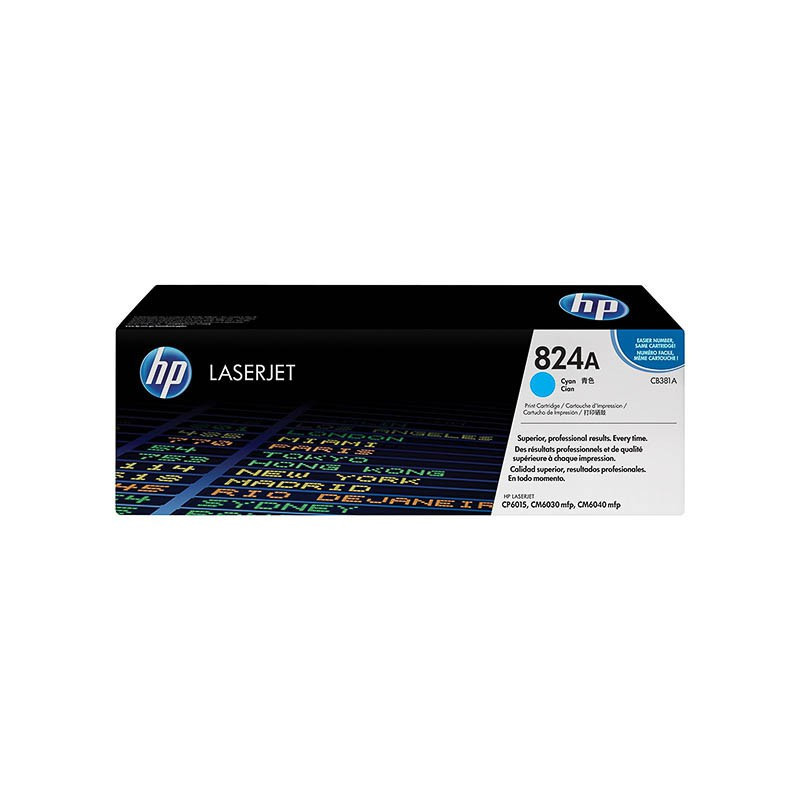 Toner HP CB381A - 824A Cyan