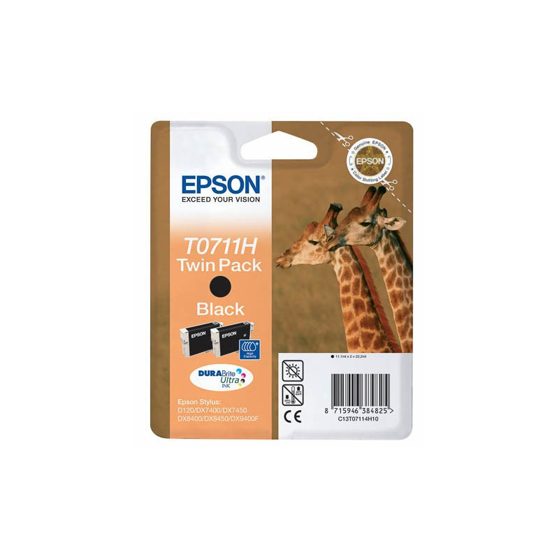 Cartouches Pack Epson T0711H Noir
