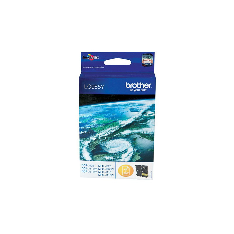 Cartouche d'encre LC985Y Brother Jaune