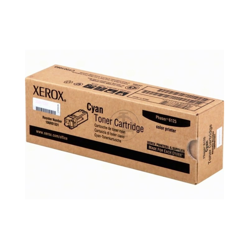 Toner  Xerox Phaser 6125 Cyan