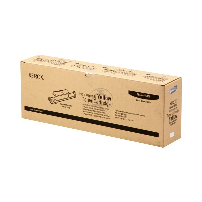 Toner Xerox Phaser 6360 Jaune HC