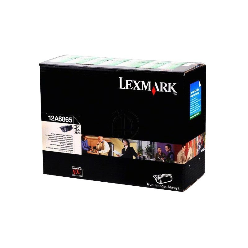 Toner Lexmark 12A6865 Noir HC